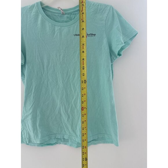 17th Street Surf Shop Virginia Beach Tee w Graphic on‎ Back Women’s size Small - Picture 10 of 10